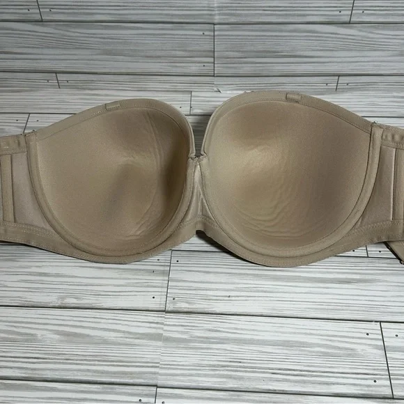Wacoal Red Carpet Strapless Bra 854119 Women’s 34G Nude Underwire Multiway - Picture 5 of 10